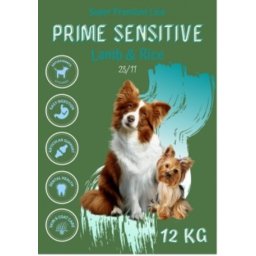 Delikan Prime Sensitive Lamb & Rice 12kg