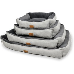 Agui Soft Bed kutya- és macskafekhely gyöngyszürke színben (50 x 38 x 19 cm)