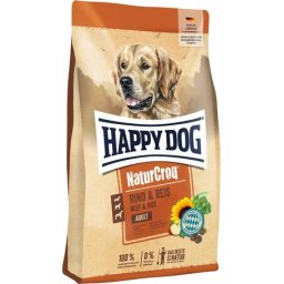 Happy Dog NaturCroq Rind & Reis 15kg