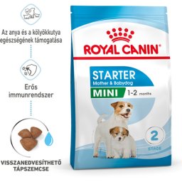 Royal Canin Mini Starter - Száraz táp kistestű vemhes szuka és kölyök kutya részére 2 hónapos korig 8kg