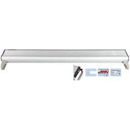 XiLong XL-100A lámpatest két darab T8 fénycsőfoglalattal (117 cm | 2 x 30 w | Ezüst)