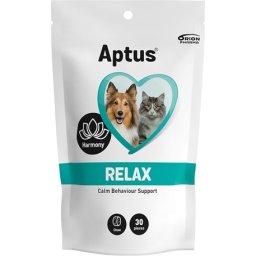 Aptus Relax nyugtató rágótabletta kutyáknak és macskáknak (2 x 30 db | 2 tasak) 60 db