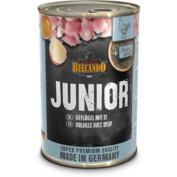 Belcando Junior konzerv baromfihússal és tojással (12 x 400 g) 4.8kg