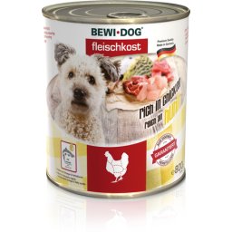 Bewi-Dog színtyúkhúsban gazdag konzerves eledel (12 x 800 g) 9.6kg