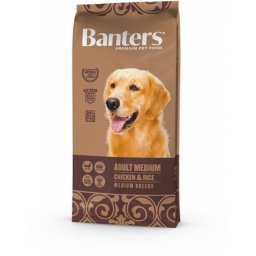 Visán Banters Dog Adult Medium Chicken & Rice 15kg
