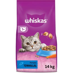 Whiskas tonhalas szárazeledel (2 x 14 kg) 28kg
