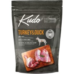 Kudo Junior Mini Turkey & Duck Low Grain (2 x 3 kg) 6kg