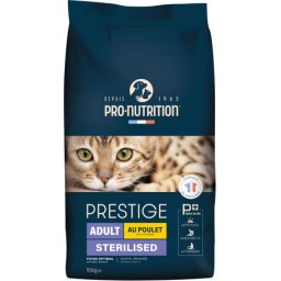 Pro-Nutrition Prestige Adult Sterilised with Chicken (2 x 10 kg) 20kg