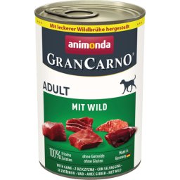 Animonda GranCarno Adult vadhúsos és sertéses konzerv (24 x 400 g) 9.6kg