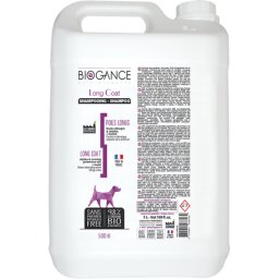 Biogance Long Coat sampon hosszú szőrű kutyáknak és macskáknak (2 x 5 liter) 10 liter