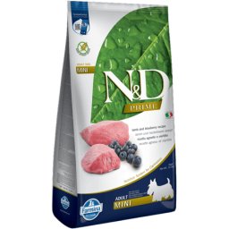 N&D Dog Prime Adult Mini Lamb & Blueberry (2 x 7 kg) 14kg