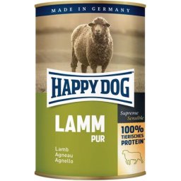 Happy Dog Pur Neuseeland - Bárányhúsos konzerv (24 x 400 g) 9.6kg