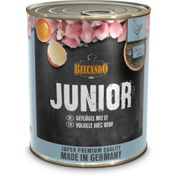 Belcando Junior konzerv baromfihússal és tojással (18 x 800 g) 14.4kg