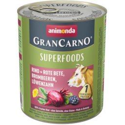 Animonda GranCarno Superfoods marhával és céklával (24 x 800 g) 19.2kg