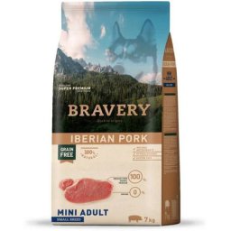 Bravery Dog Adult Mini Grain Free Iberian Pork 7kg