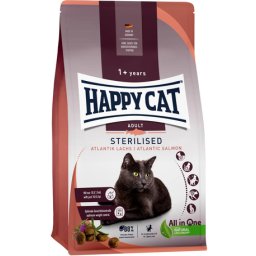 Happy Cat Adult Sterilised Atlantik-Lachs (2 x 10 kg) 20kg