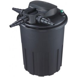 Aqua Nova NBPF kerti tavi szűrők salaktalanító ággal (NBPF-15000 | Ajánlott tó méret: max 15000 l |24 w uv-c | 413 x 413 x 591 mm)