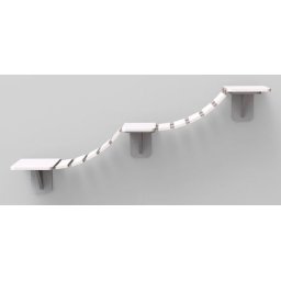 Trixie Climbing Ladder for Wall Mounting - Falra szerelhető hegymászó létra (150 x 30 cm | Fehér)