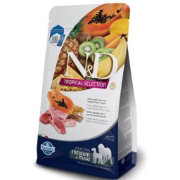 N&D Tropical Selection Dog Adult Medium/Maxi Lamb (2 x 10 kg) 20kg