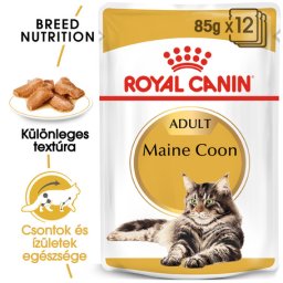 Royal Canin Maine Coon Adult - Maine Coon felnőtt macska nedves táp (24 x 85 g) 2.04kg