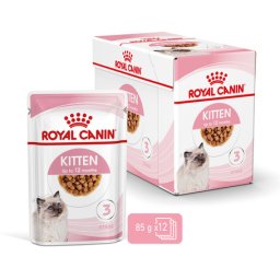Royal Canin Kitten Gravy - Kölyök macska szószos nedves táp (24 x 85 g) 2.04kg