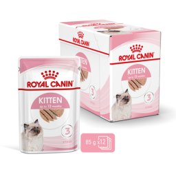 Royal Canin Kitten Loaf - Kölyök macska pépes nedves táp (48 x 85 g) 4.08kg