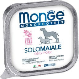 Monge Dog Grain Free Monoprotein Pork Paté (48 x 150 g) 7.2kg