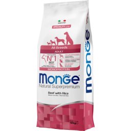 Monge Speciality Line Dog Adult Monoprotein Beef with Rice & Potatoes (2 x 15 kg) 30kg