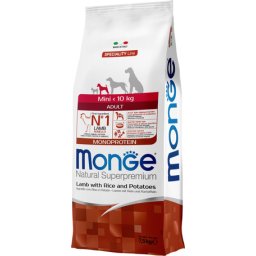 Monge Speciality Line Dog Mini Adult Monoprotein Lamb with Rice & Potatoes (2 x 15 kg) 30kg