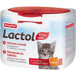Beaphar Lactol Kitty Milk - Tejpótló kölyökcicáknak taurinnal (4 x 250 g) 1kg