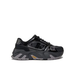 Calvin Klein Jeans Sportcipők Chunky Runner Vibram Mix Nbs Lum YW0YW01310 Fekete