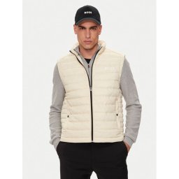 Boss Mellény Calano 50471854 Ekru Regular Fit