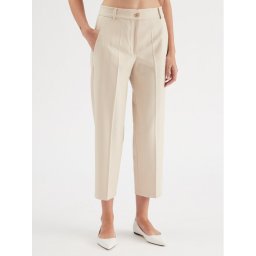 Tommy Hilfiger Szövet nadrág WW0WW39398 Bézs Straight Fit
