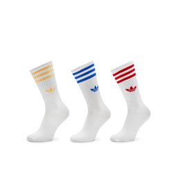 adidas 3 pár uniszex hosszú szárú zokni IX7504 Fehér