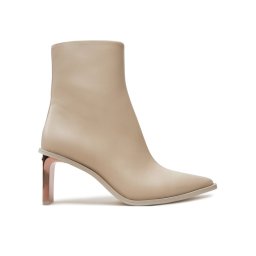 Calvin Klein Bokacsizma Ankle Boot 70 Lth HW0HW02092 Bézs
