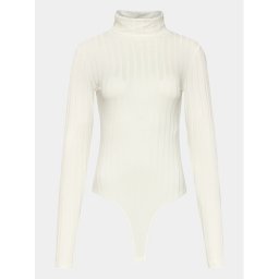 Edited Body Viola Fehér Tight Fit