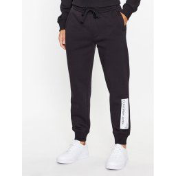Calvin Klein Jeans Melegítő alsó J30J324053 Fekete Regular Fit