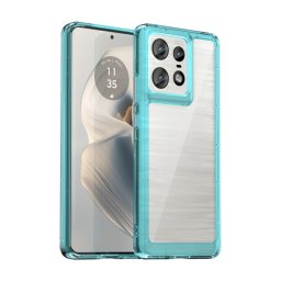 CRYSTAL Védőhuzat Motorola Edge 50 Pro türkizhez
