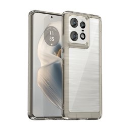 CRYSTAL Védőburkolat Motorola Edge 50 Pro szürke színhez