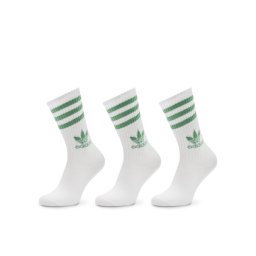 adidas 3 pár uniszex hosszú szárú zokni JF6356 Fehér