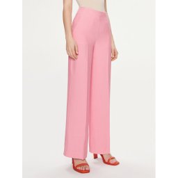 United Colors Of Benetton Szövet nadrág 4YFWDF05P Rózsaszín Regular Fit