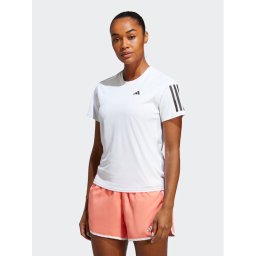 adidas Technikai póló Own the Run IC5189 Fehér Regular Fit