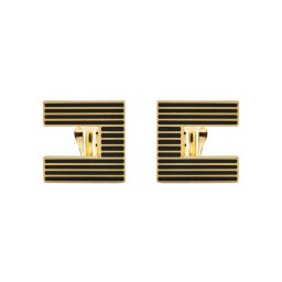 Elisabetta Franchi Fülbevaló OR-28K-46E2-V150 Fekete