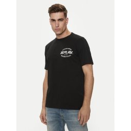 Replay Póló M6874 .000.2660 Fekete Regular Fit