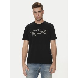 Paul&Shark Póló 14311653 Fekete Regular Fit