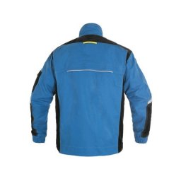 CXS STRETCH blúz, 170-176cm, férfi, közepes kék-fekete, 44-es méret