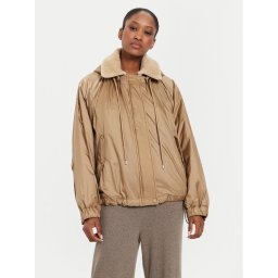 Weekend Max Mara Átmeneti kabát 2425486021650 Khaki Regular Fit