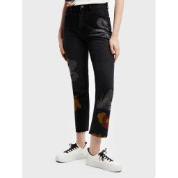 Desigual Farmer DISNEY Mickey 22WWDD61 Szürke Straight Fit