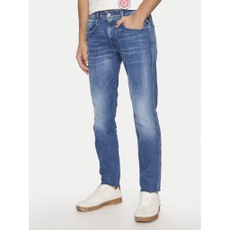 Replay Farmer M914N .000.511 758 Kék Slim Fit