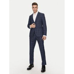 Boss Öltöny C-Huge 50521650 Sötétkék Slim Fit